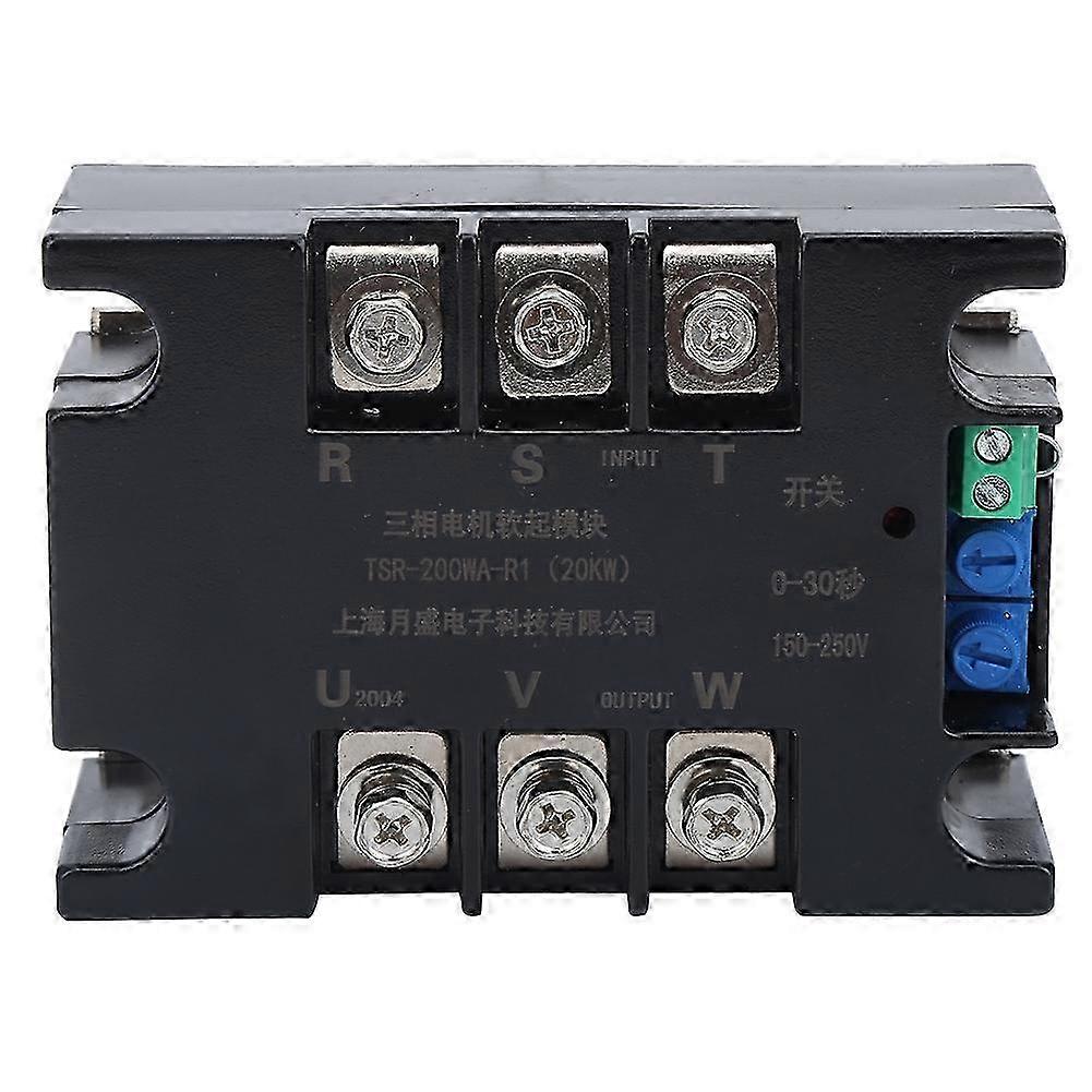 3 Phase Motor Soft Start Module Controller Brass Bottom Relay TSR-200WA R1 (20KW)(Module )