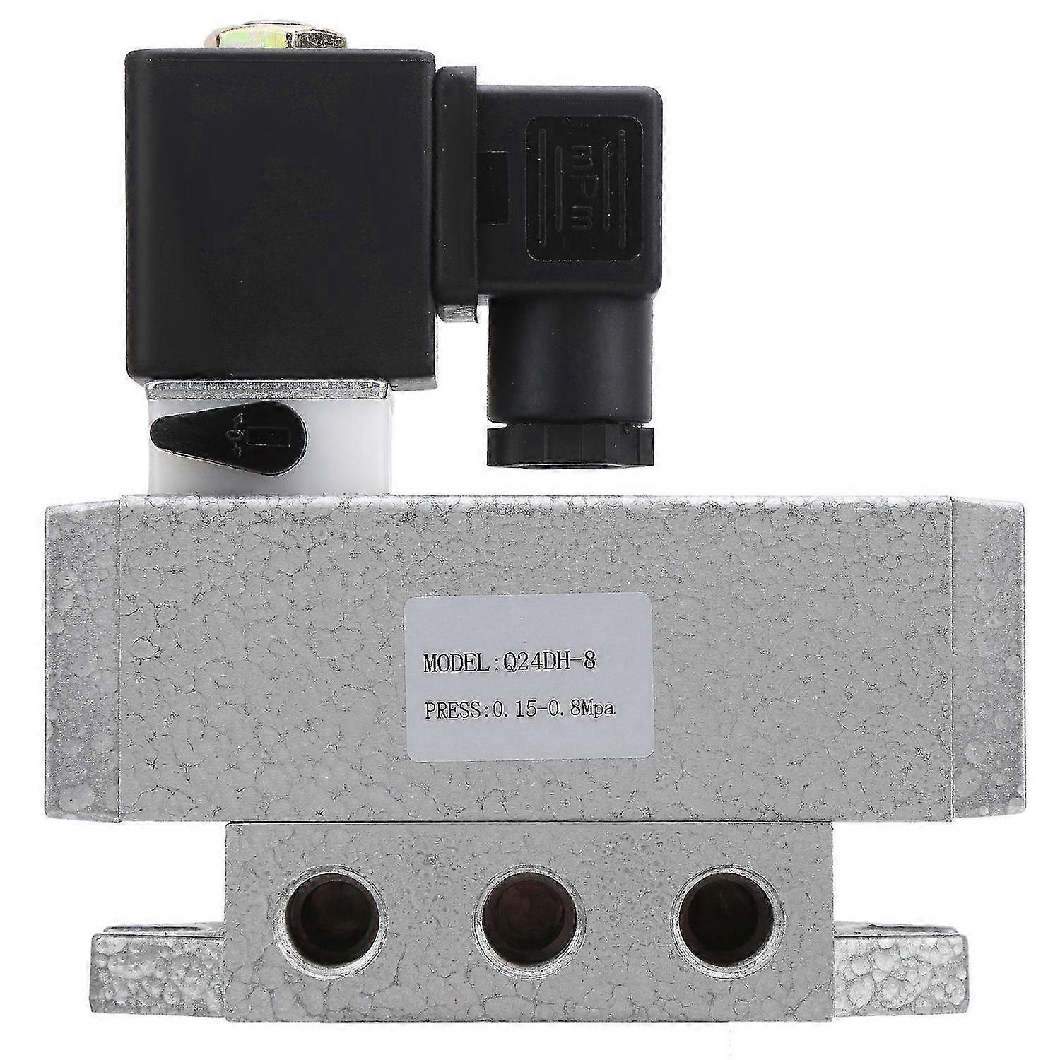 Electric Sole Valve G1/4in 2 Position 4 Way Square Single Control Directional Valve Q24DH8DC24V
