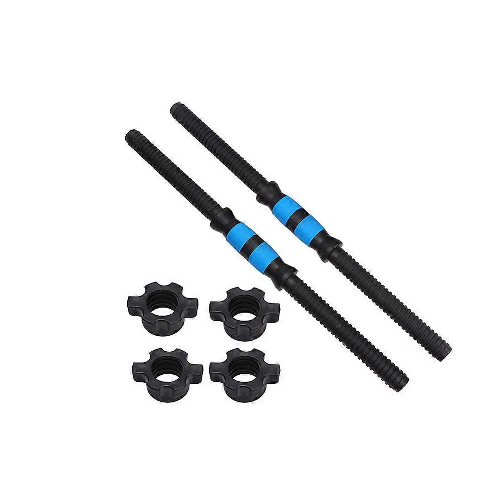 Durable Dumbbell Connecting Rod Replacement Barbell Grip for Home Gym Strength Training Workouts – Includes Bars and Nuts