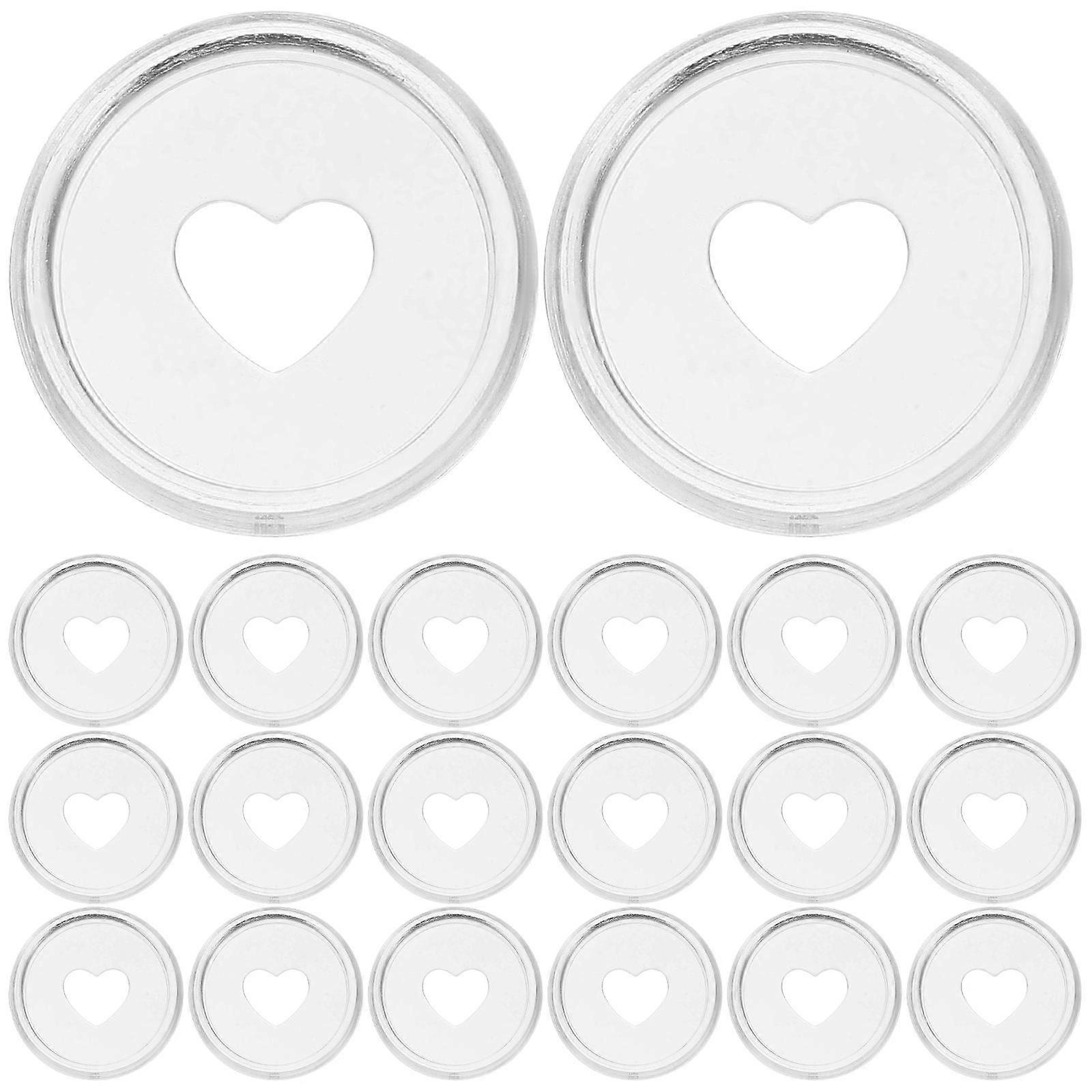 Notebook Binding Discs Round Corners For Office Use 30Pcs
