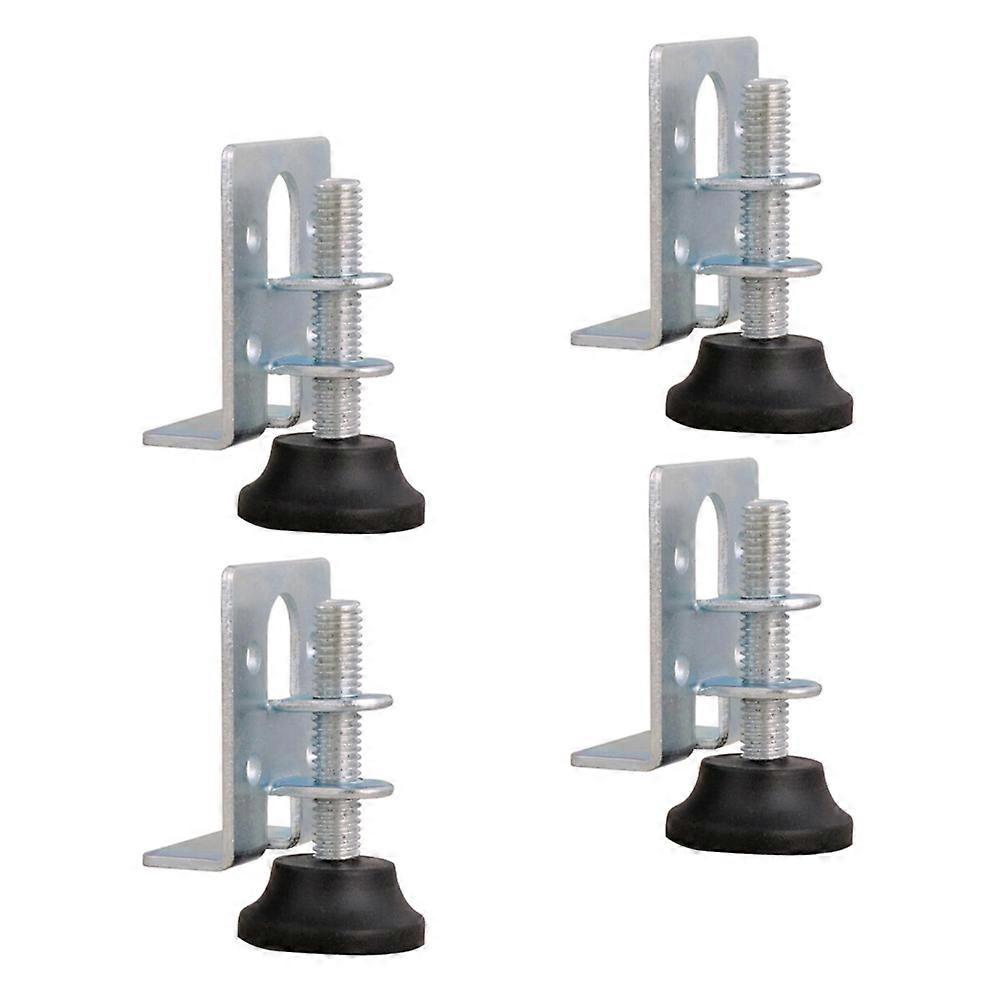4pcs Adjustable Leveling Feet for Wardrobe & Furniture – Durable Support Pads for Cabinets, Easy Install, Stable & Vibration Reducing Design