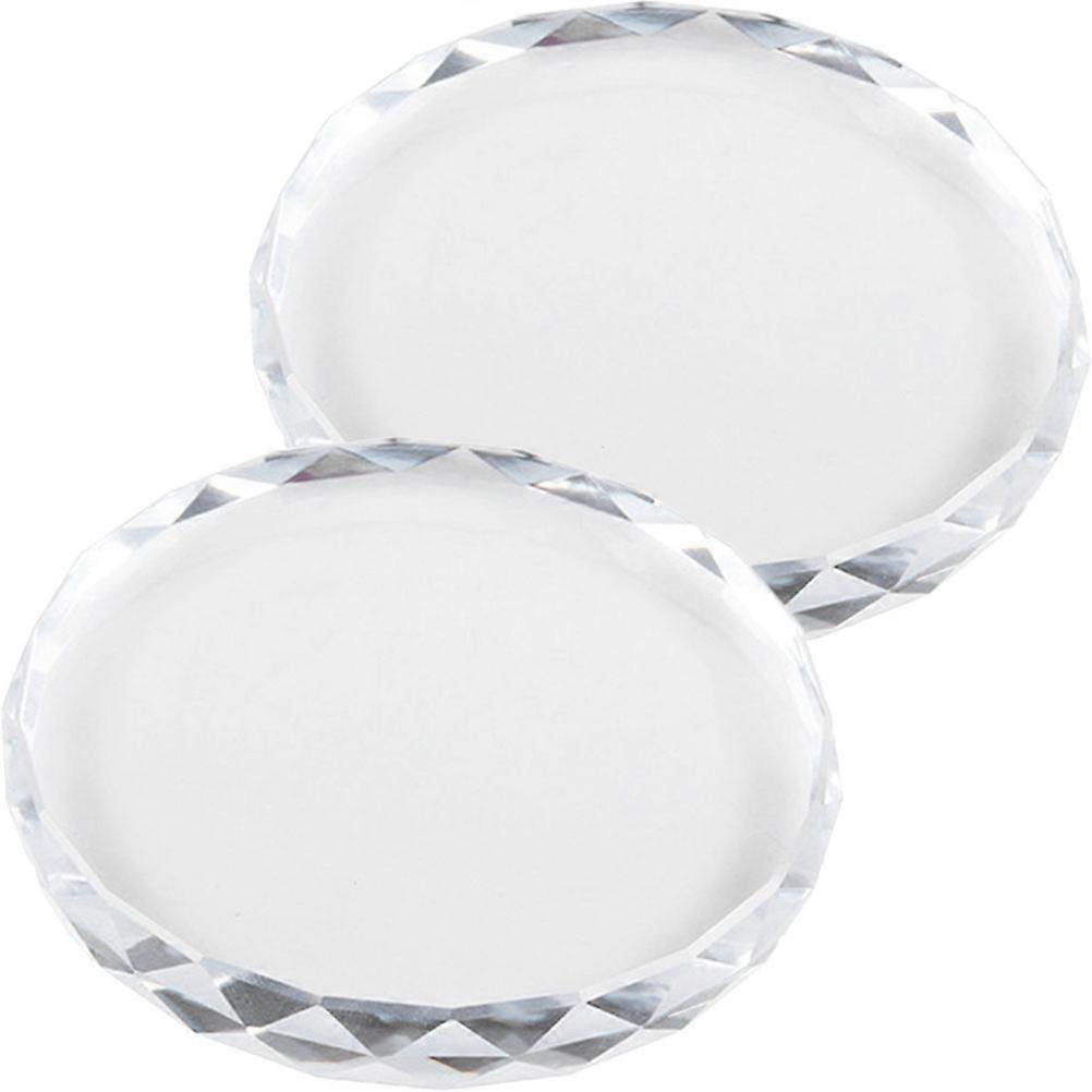 Watercolor Mixing Tray Fake Nail Display Tray For Art Students Beauty Shop Use 5x5cm Color Blending 2Pack