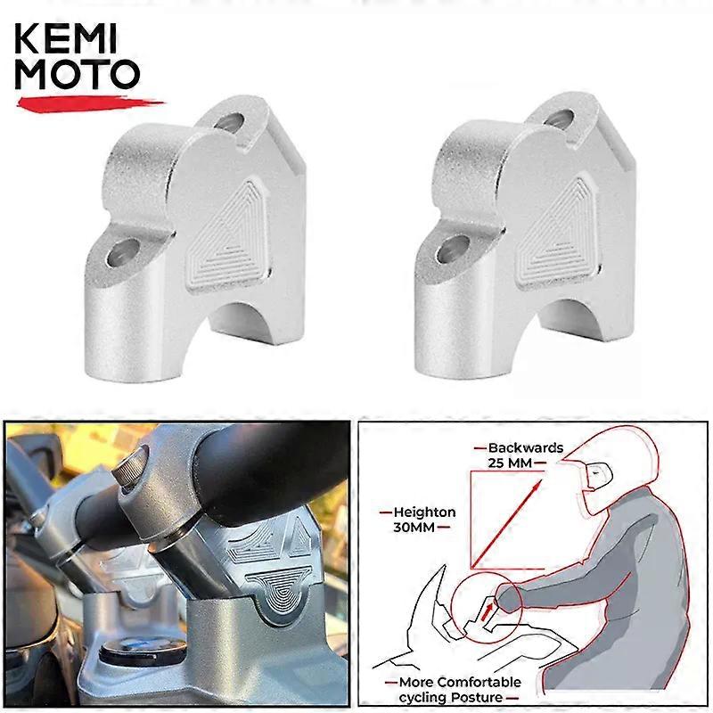 New Fit For BMW R1200GS LC R 1200GS Adventure Handle Bar Riser Clamp Extend Handlebar Adapter Mount R1250GS 2014 2015 2016 2017 2018