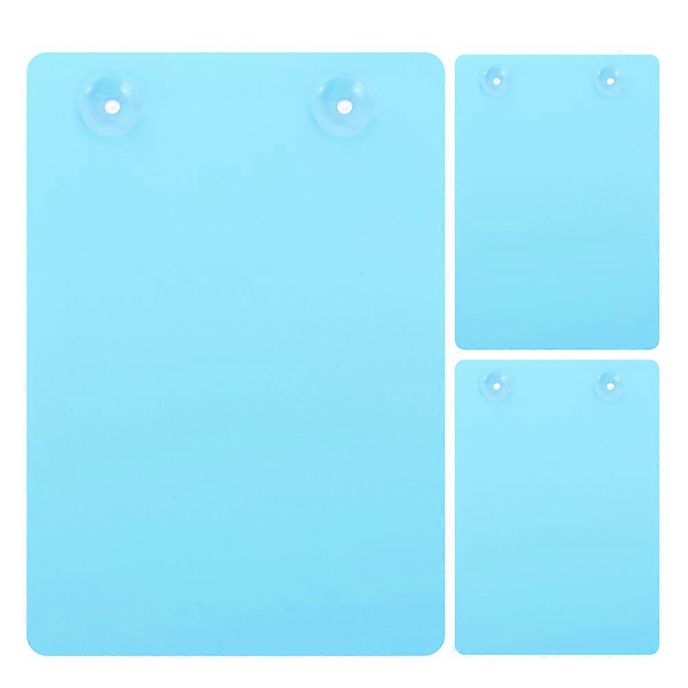 Fish Breeding Spawning Plate with Suction Cups – Durable Aquarium Decor for Secure Egg Laying and Incubation, 3pcs Tank Supply