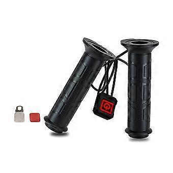 12V Motorcycle Heating Handle Cover Temperature Adjustable Electric Heating Handlebar Waterproof Motorcycle Heating Grips