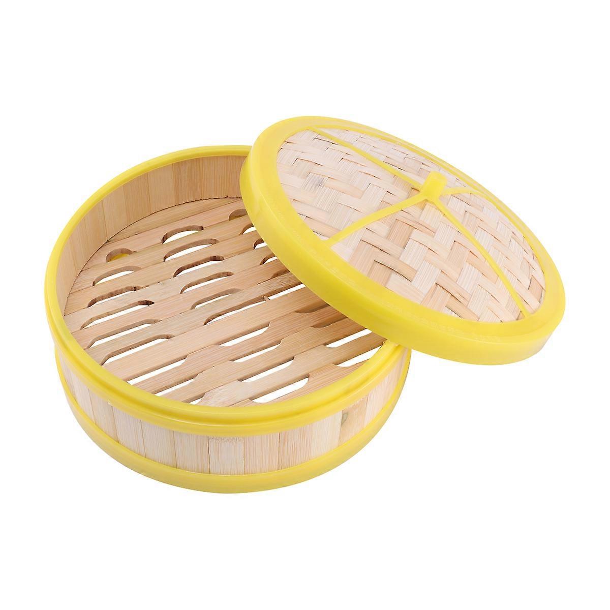Great! Here's a well structured and engaging product description for your ** Bamboo Steamer Basket with Lid Tier**:
### ๐ฟ Bamboo Steamer Basket