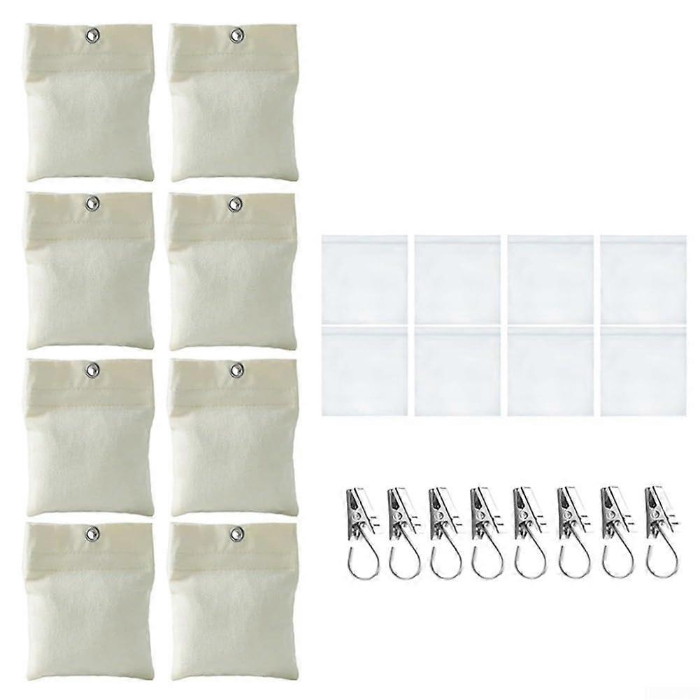 Outdoor Curtain Weights 8-Pack, 12.7 x 15.2 cm Sandbags, 425 g Durable Holders for Windy Days