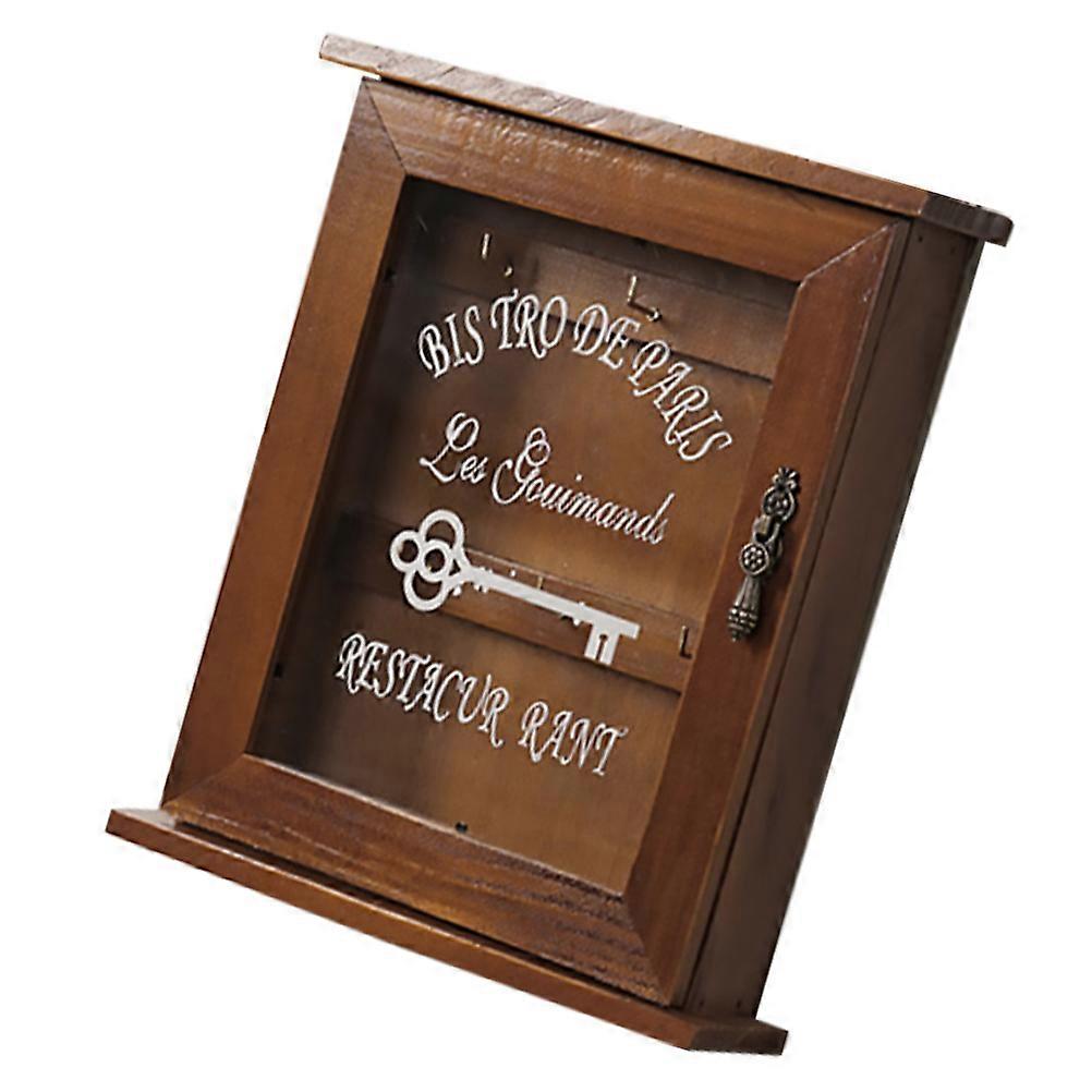 1Pc Wall Hanging Key Box Creative Wall Storage Box Home Entryway Key Case