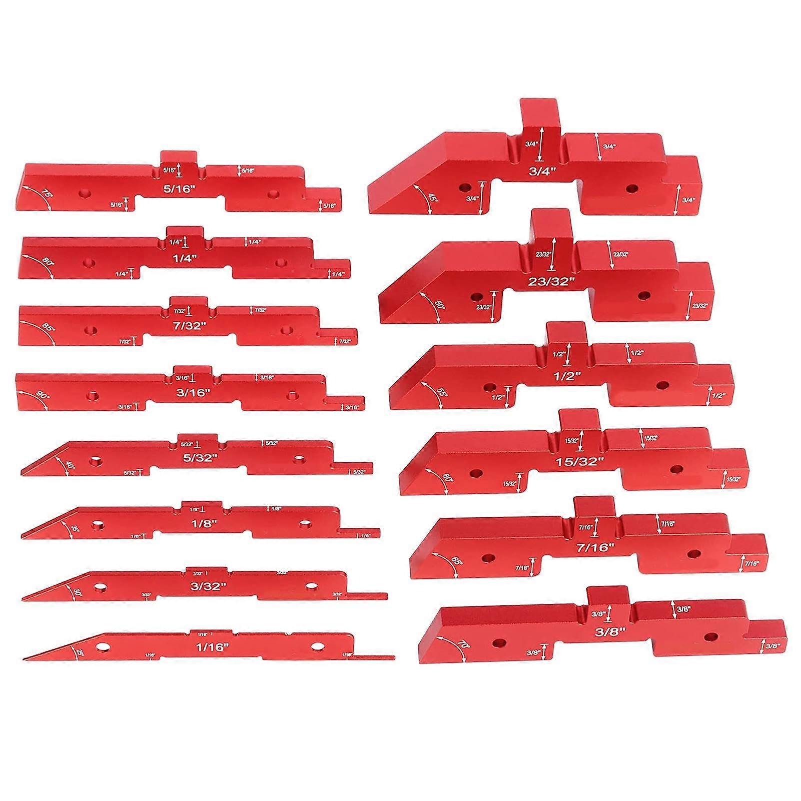 Height Depth Angle Gauge, Adjustment Block Gauge for Woodworking