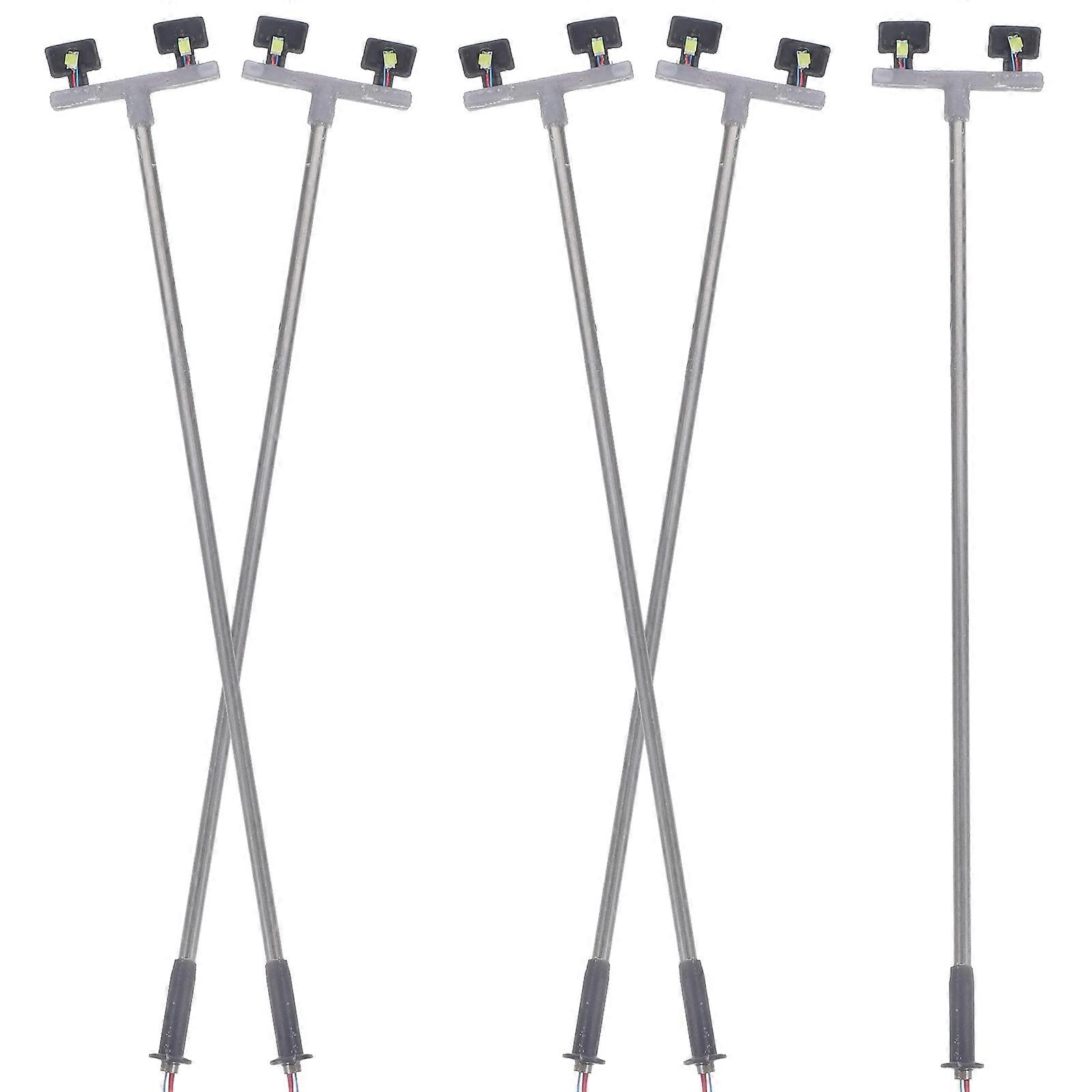 5Pcs Miniature Yard Lights Models Micro Landscape Lamps