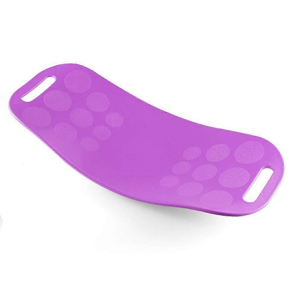Training Balance Board with Twist for Stability and Strength, Purple Exercise Trainer for Physical Therapy and Functional Training