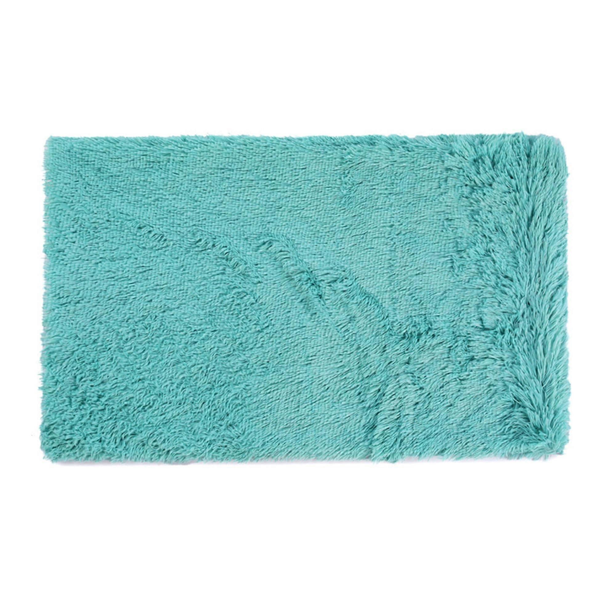 Plush Throws Soft Pet Blanket for Small Medium Dogs Cats Calming Bed Sofa Cover Warm Green 200x120cm