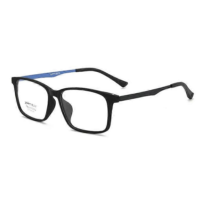 Blue light blocking computer reading glasses (Color: Blue, Size: 350)