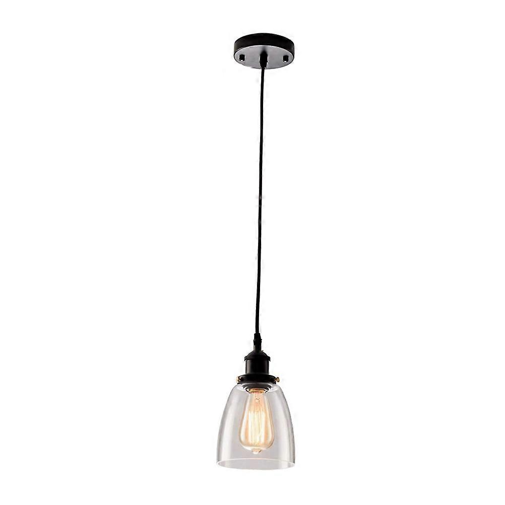 Modern Simple Glass Chandelier Pendant Light Fixture, Decorative Hanging Lamp for Home, Restaurant, Bar – Elegant Ceiling Light with Fine