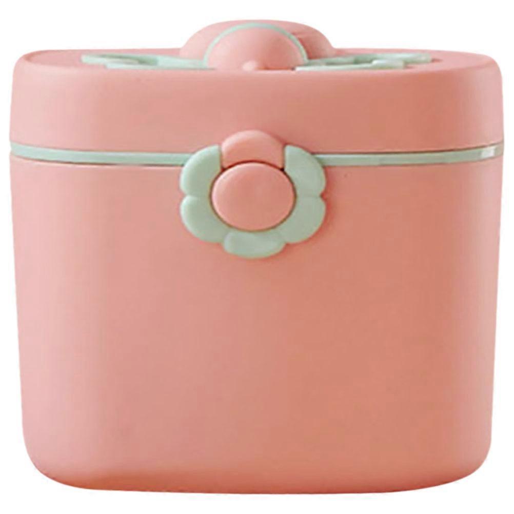 Formula Milk Container Portable Food Storage Box Leak-Proof For Parents And Infants 12.8x1.5cm 1Pcs