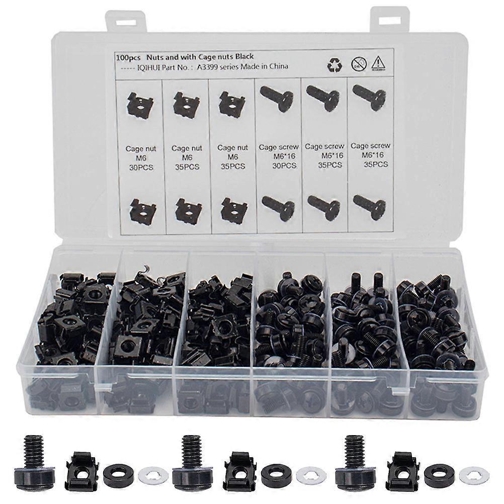 Rack Metal Screws Cage Nut Insertion Removal Tool Hardware Assembly 1Set