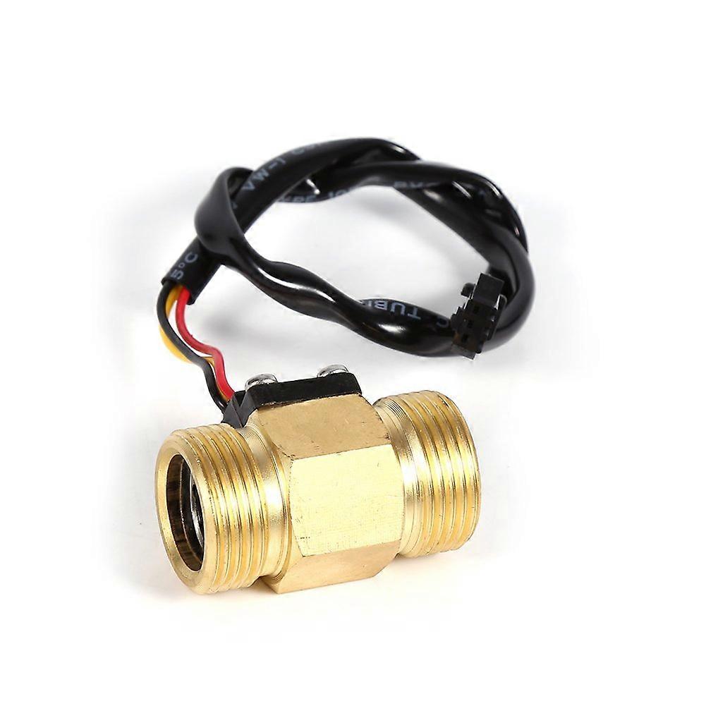 copper material, water flow sensor switch with Hall effect, 245 L/min, G3/4 thread