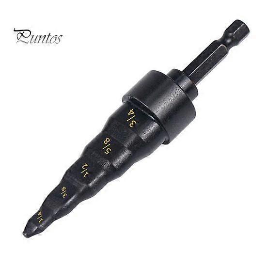 Pipe Expander Repair Tool 1/4 Hexagon Handle High Efficiency 5 in 1 Swage Tube Expander Repair Tool Air Conditioner Refrigerator Soft Copper Tubing