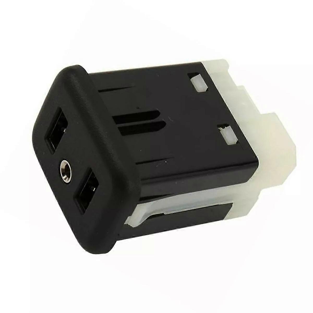 Car Aux USB Charger Port for / Audio Player Receptacle