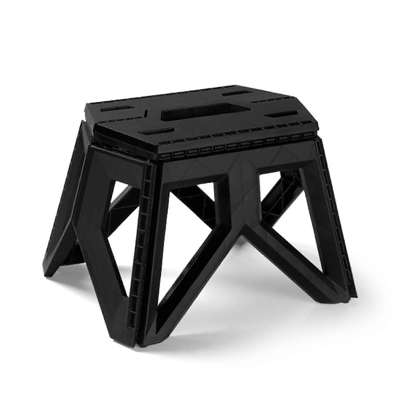 Folding Step Stool for Kids and Adults Non-slip Stool Chair for Camping Fishing Home Kitchen