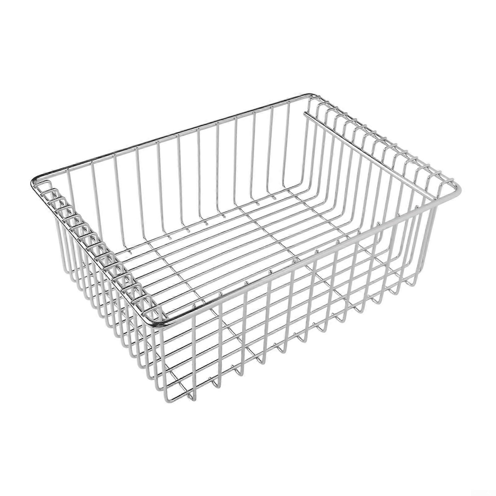 Stainless Steel Drain Basket for Camping, Seamless Fit for IGT Unit, Deep Basket for Folding Table, Durable and Reliable