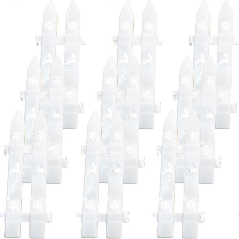 Simplicity Style Decorative Fencing for Indoor Christmas Tree Party 30Pcs