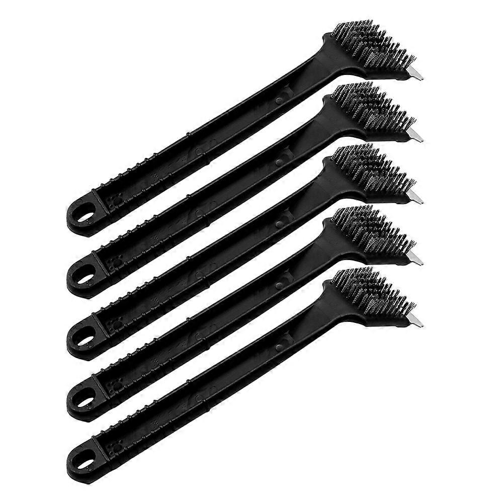 Bird Cage Cleaner with Extra Long Handle for Thorough Cleaning Durable Stainless Steel and Plastic Black