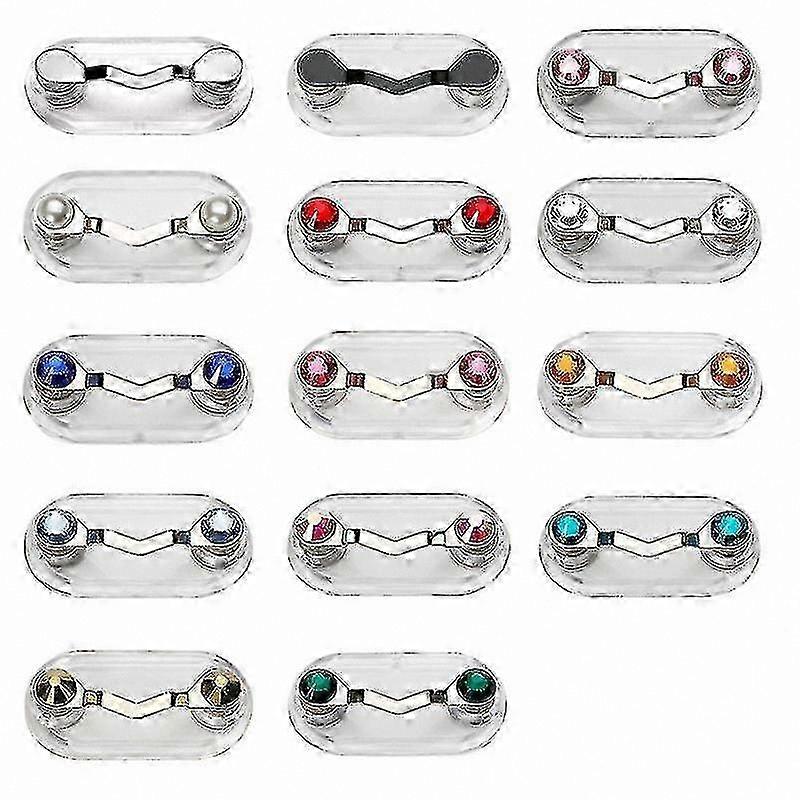 Magnetic Eyewear Holder for Glasses and ID Badges, Secure Storage Solution