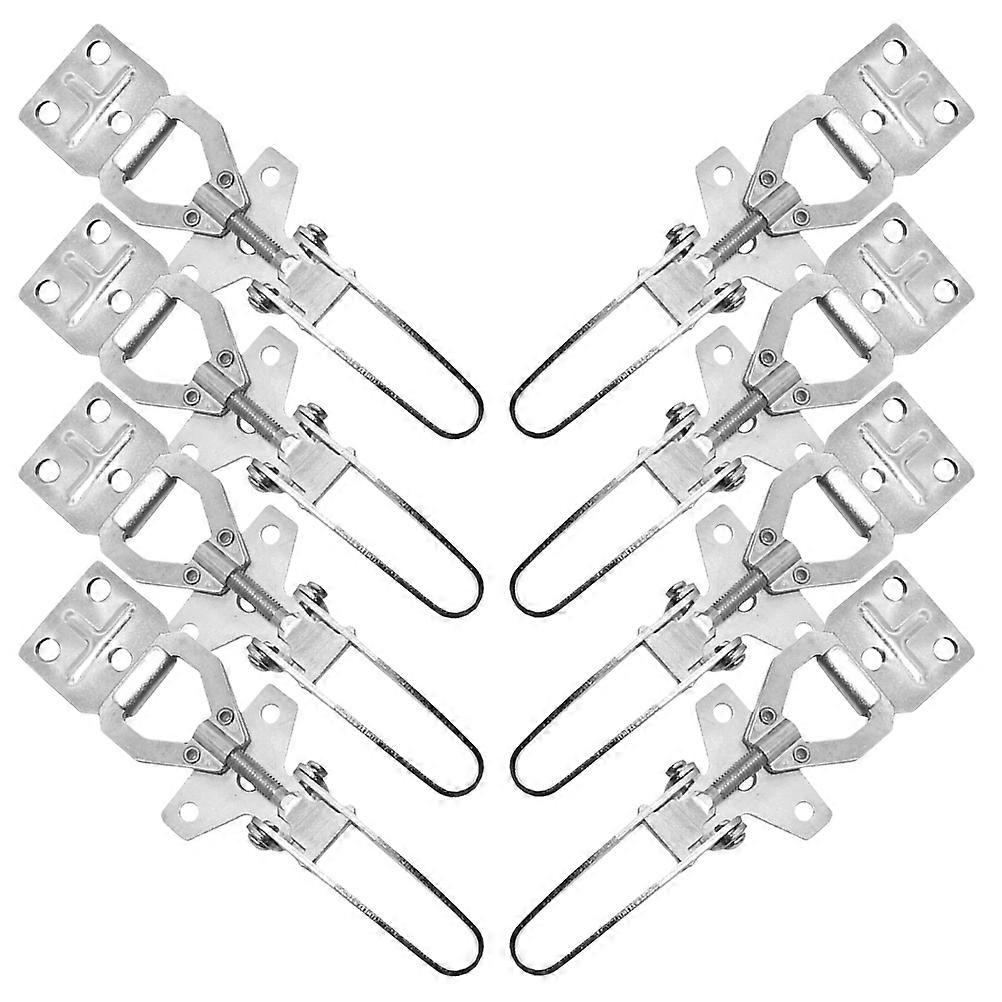 Beehive Tool Hive Connector Latch Stable Connection Galvanized Steel Beekeepers 8Pcs