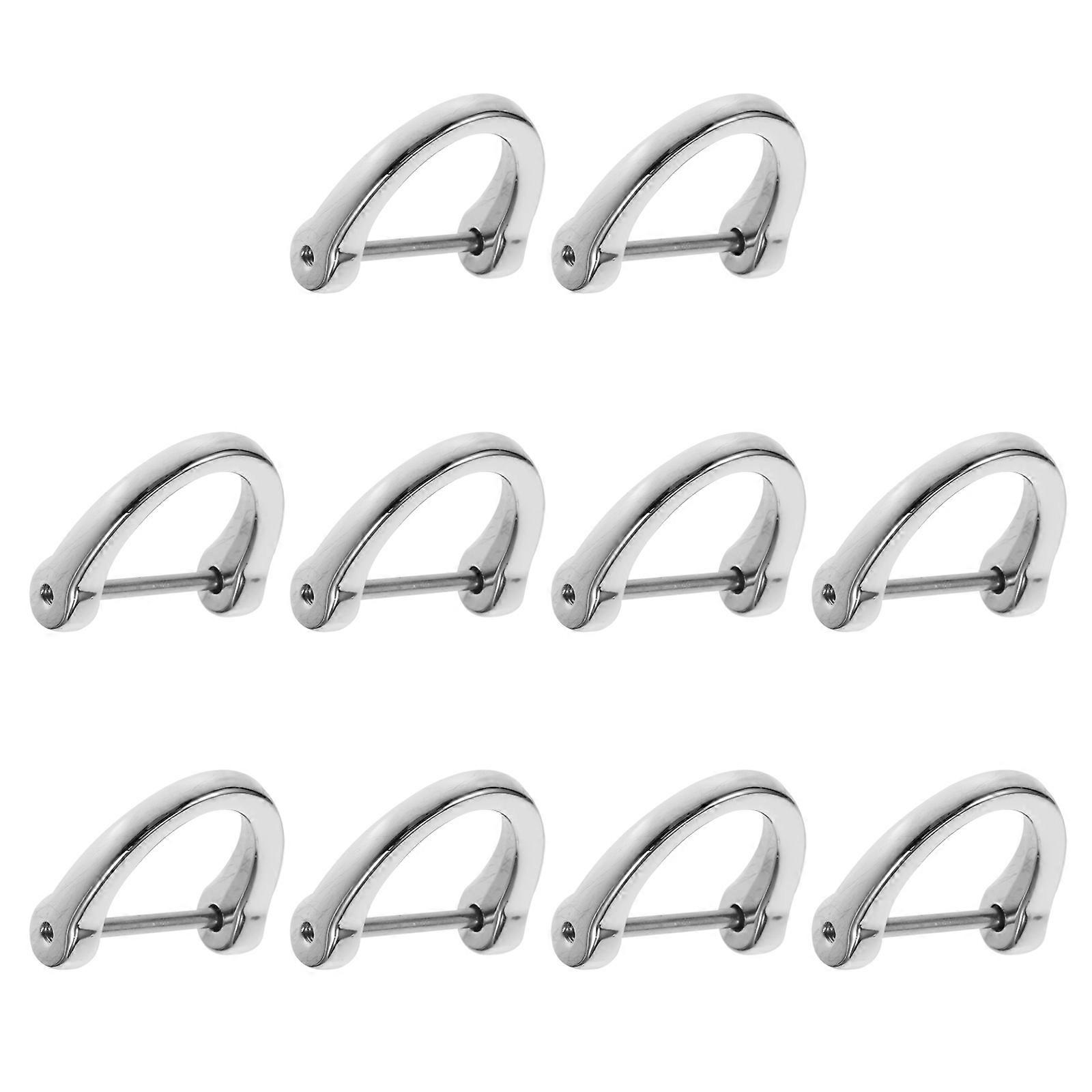 Functional D-Shaped Rings for Bag Crafting and Key Management