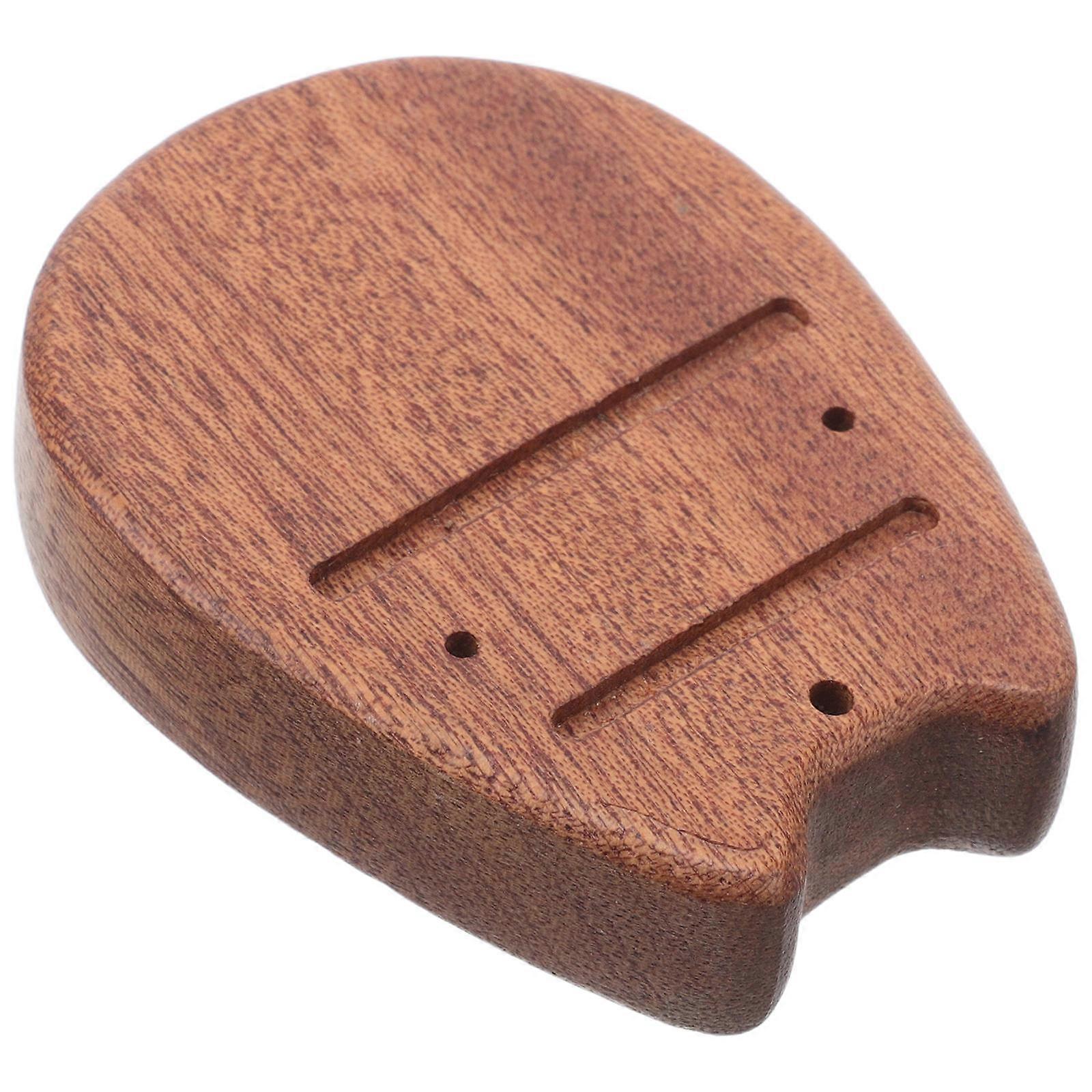 Wooden baseplate for 8-tone kalimba, crafted for enhanced sound and aesthetics