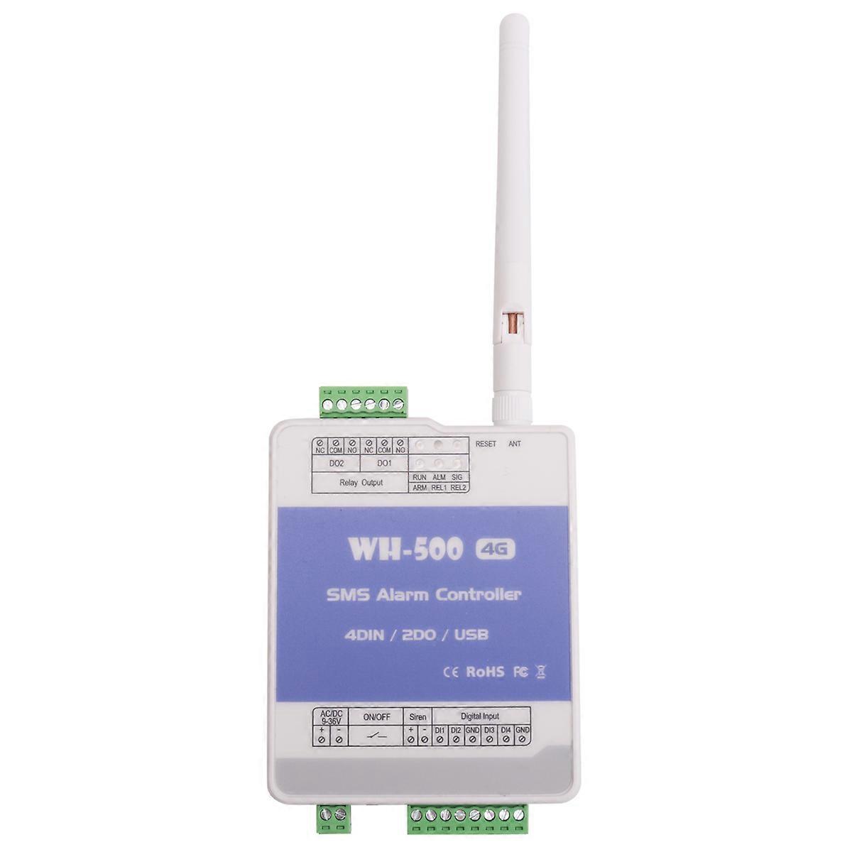 GSM 4G WH-500-EU Gate Door Opener Relay Switch Remote Controller