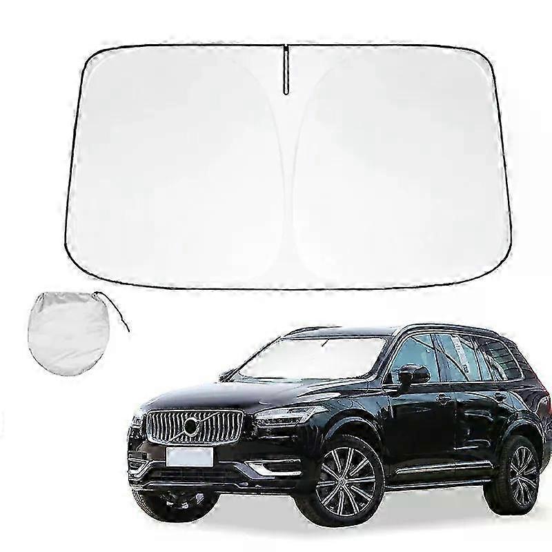 XC90 Windshield Sun Shade Foldable UV Protection Sun Visor Car Accessories Keep Cool Block Rays
