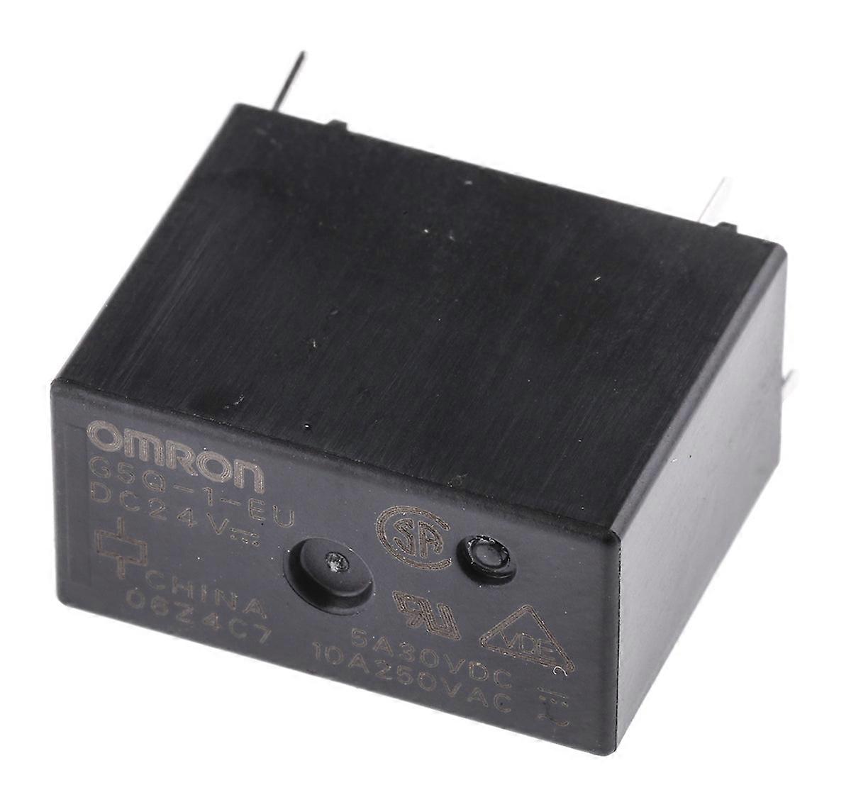 Omron Relay Spdt 24v Dc 10a Pcb Mount G5q-1-eu Dc24