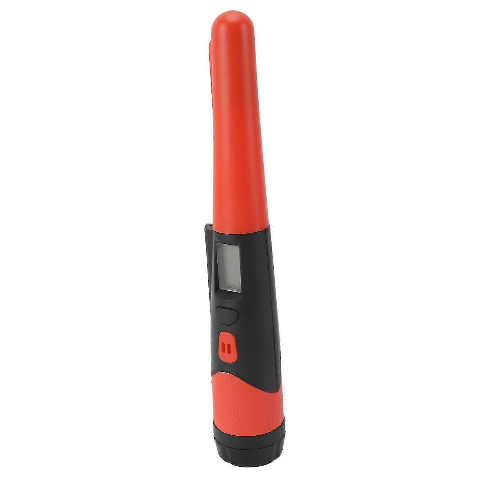 Metal Detector Pinpointer IP66 Waterproof Handheld Pin Pointer Wand with LCD Screen for Treasure Hunting Gold Detecting Built in Flashlight Orange-Goo