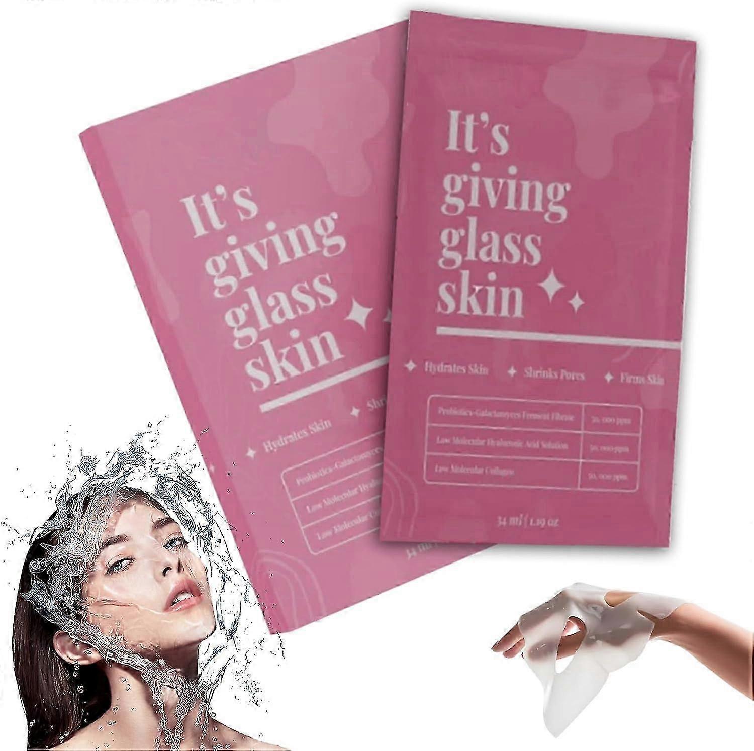 2025 4-12Pcs Collagen Mask, Face Masks Skin Care, Deep Hydration Moisturizing, Firming Mask Reduces Wrinkles, Lighten Fine Lines, For All Skin Types