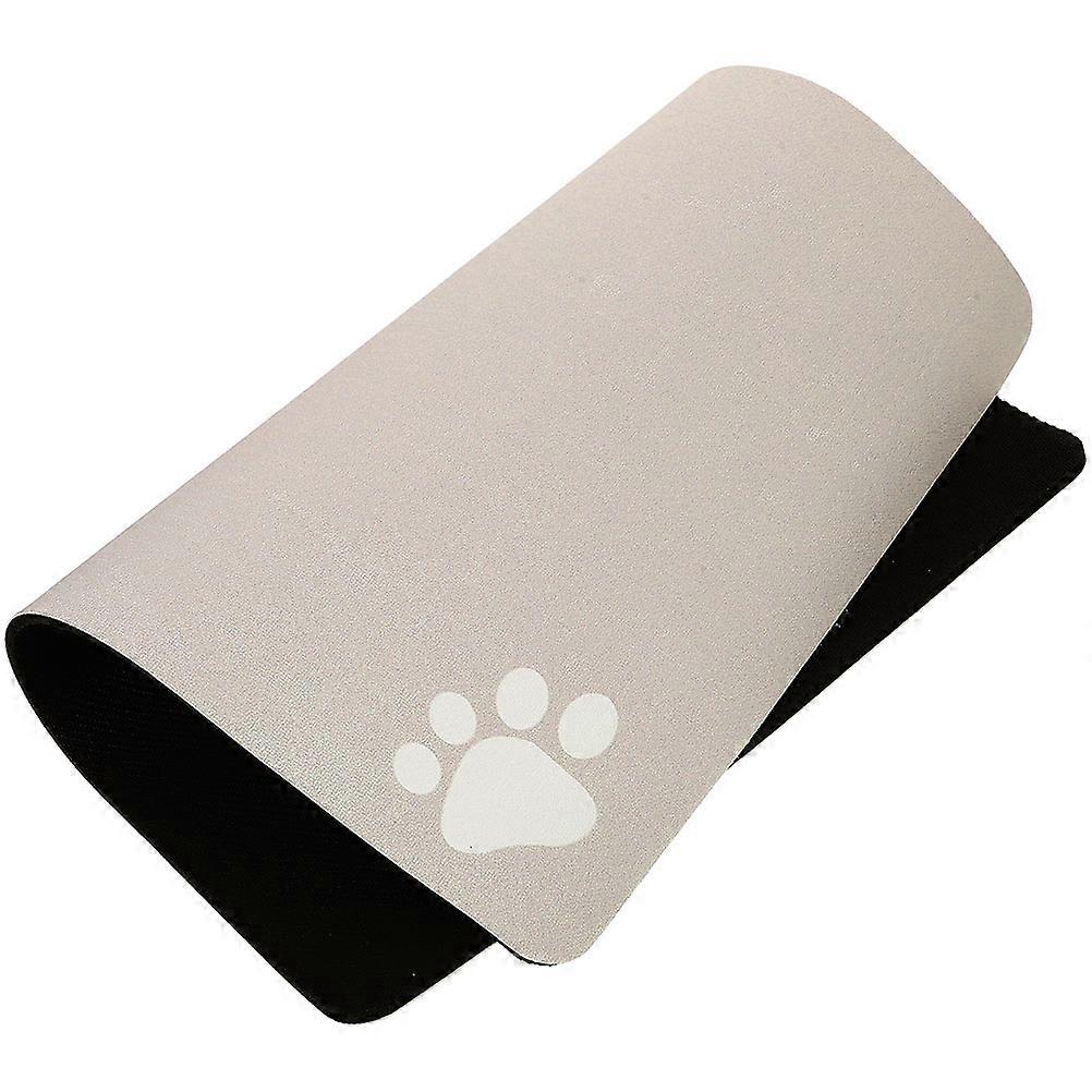 Quick Dry Dog Water Dispenser Mat In Simple Design For Pet Owners With Non-Slip Property 1 Set