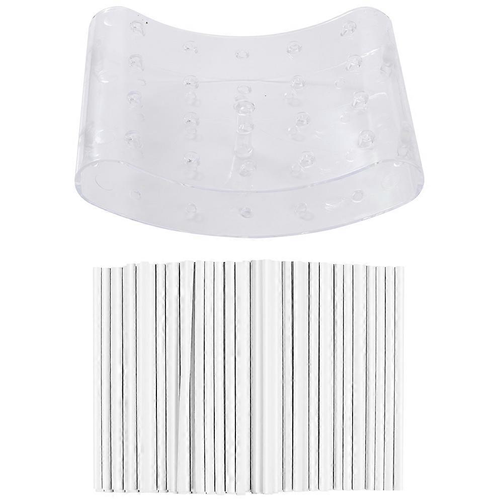 Transparent Lollipop Display Stand with Sticks for Home Use Made of Safe and