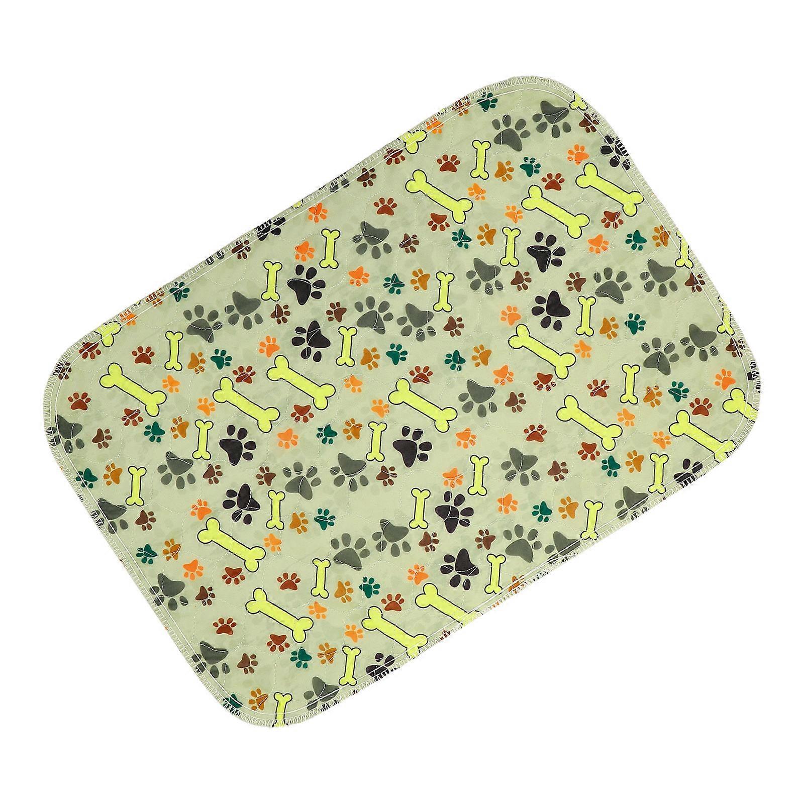 Washable Pet Pads Absorbent Rectangular Cushion For Small Animals Indoor Use 1Pack