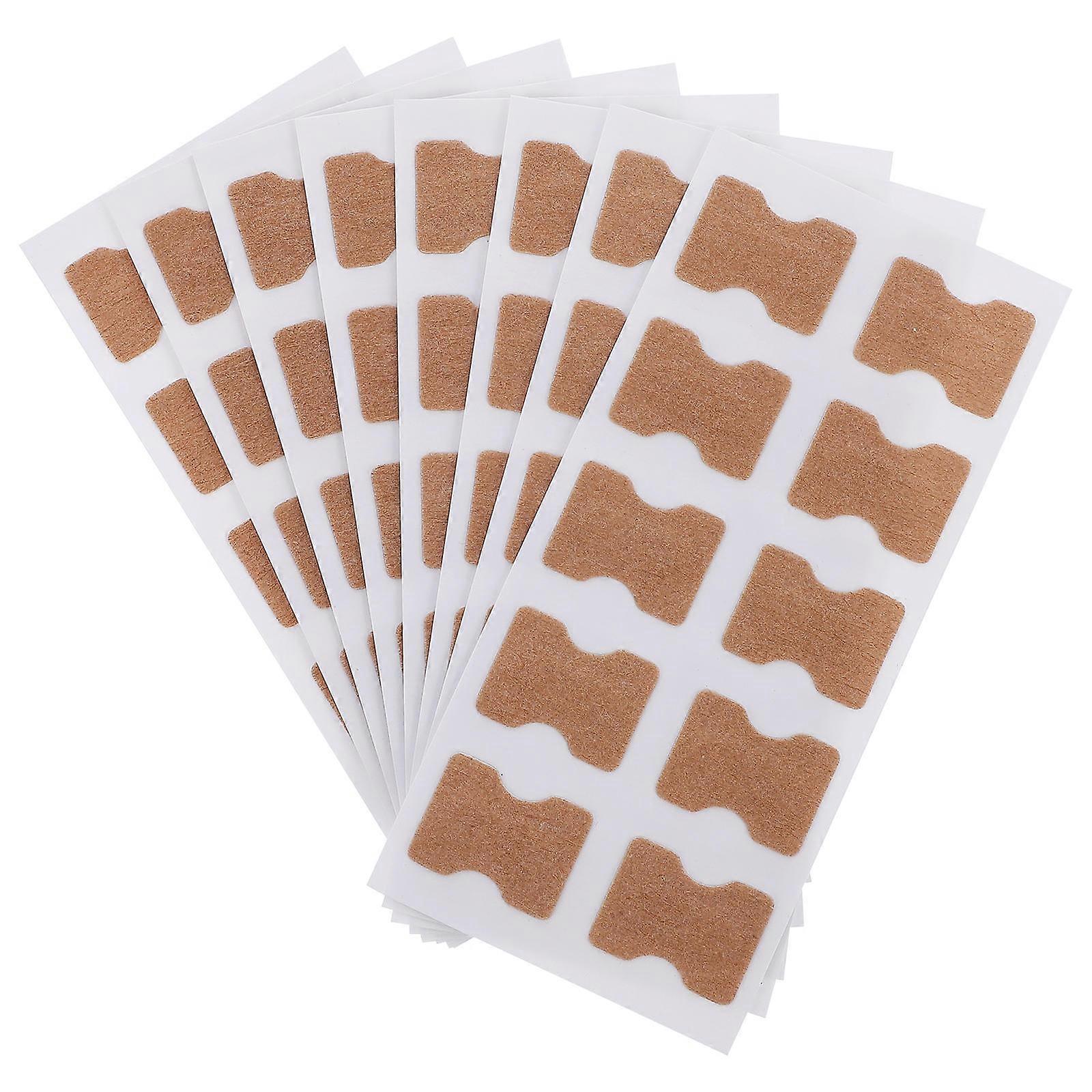 Curved Toenail Treatment Stickers For Adults Nail Care 8Pcs Light Brown 2X1.2X0.1Cm Curly Nail Improvement