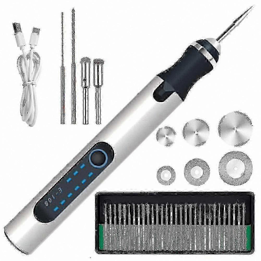 Rechargeable Mini Engraving Tool with 300mAh Battery for Crafting and DIY Projects