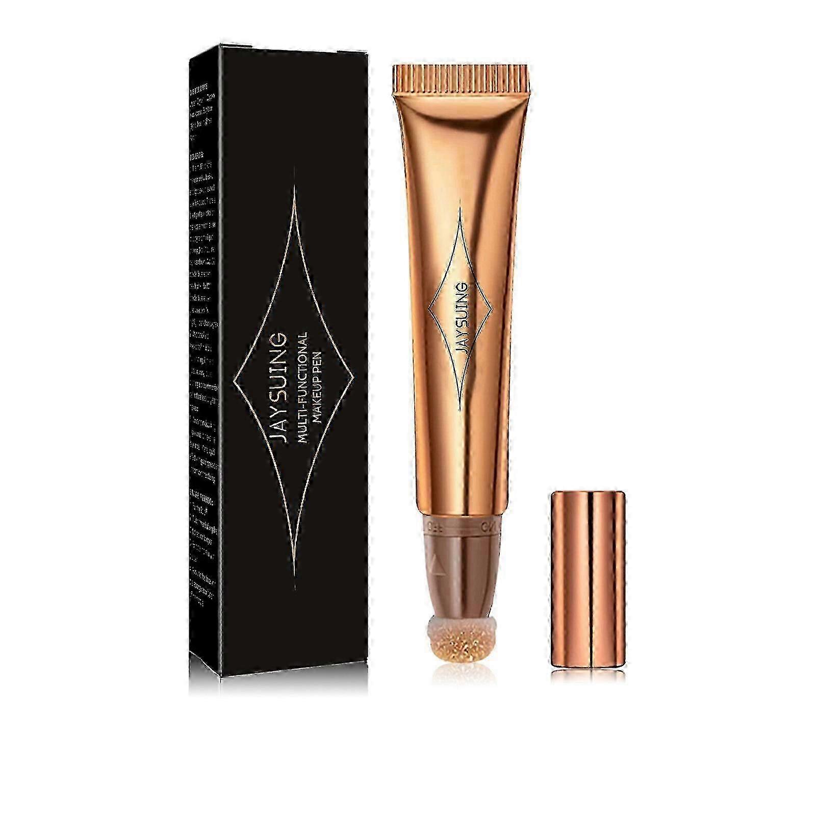Multifunctional cosmetic pen for facial contour, beauty stick, high-gloss