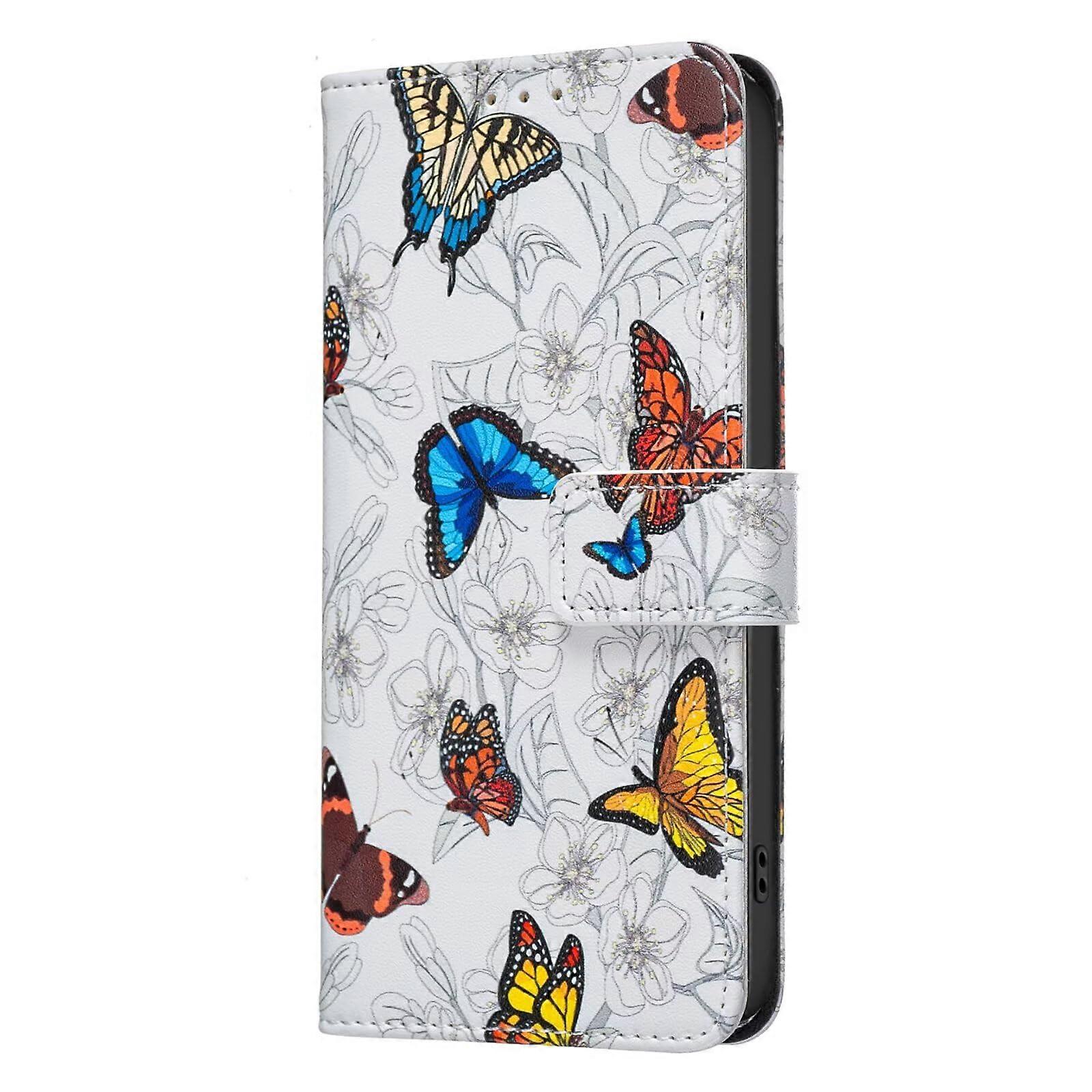 Hlle Case for Tecno Spark 30 4G, Flip Case Leather Cover with Stand Function
