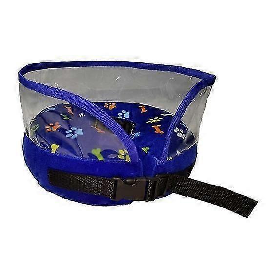 Inflatable Soft Pet Cone Collar Adjustable Dog Cat Surgery Recovery Licking Prevention Donut Collar