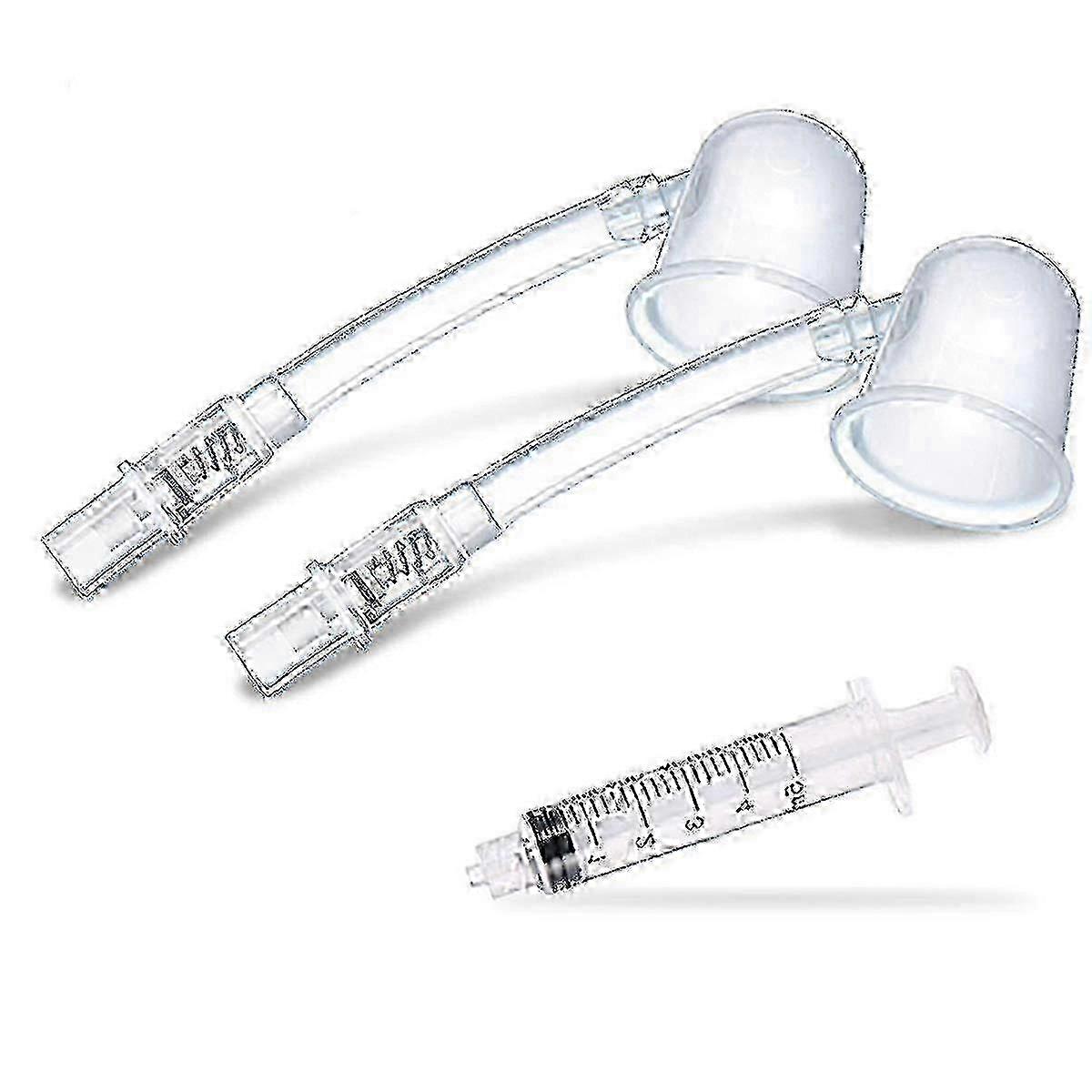 Inverted Nipple Correction Kit with 2 Corrector Devices for Enlarger Treatment - A-W