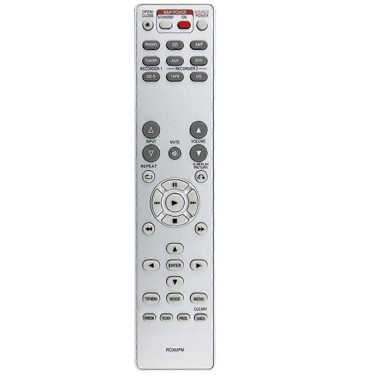 Replace RC002PM Remote for PM6002 PM6002/N1S PM6002/N1B