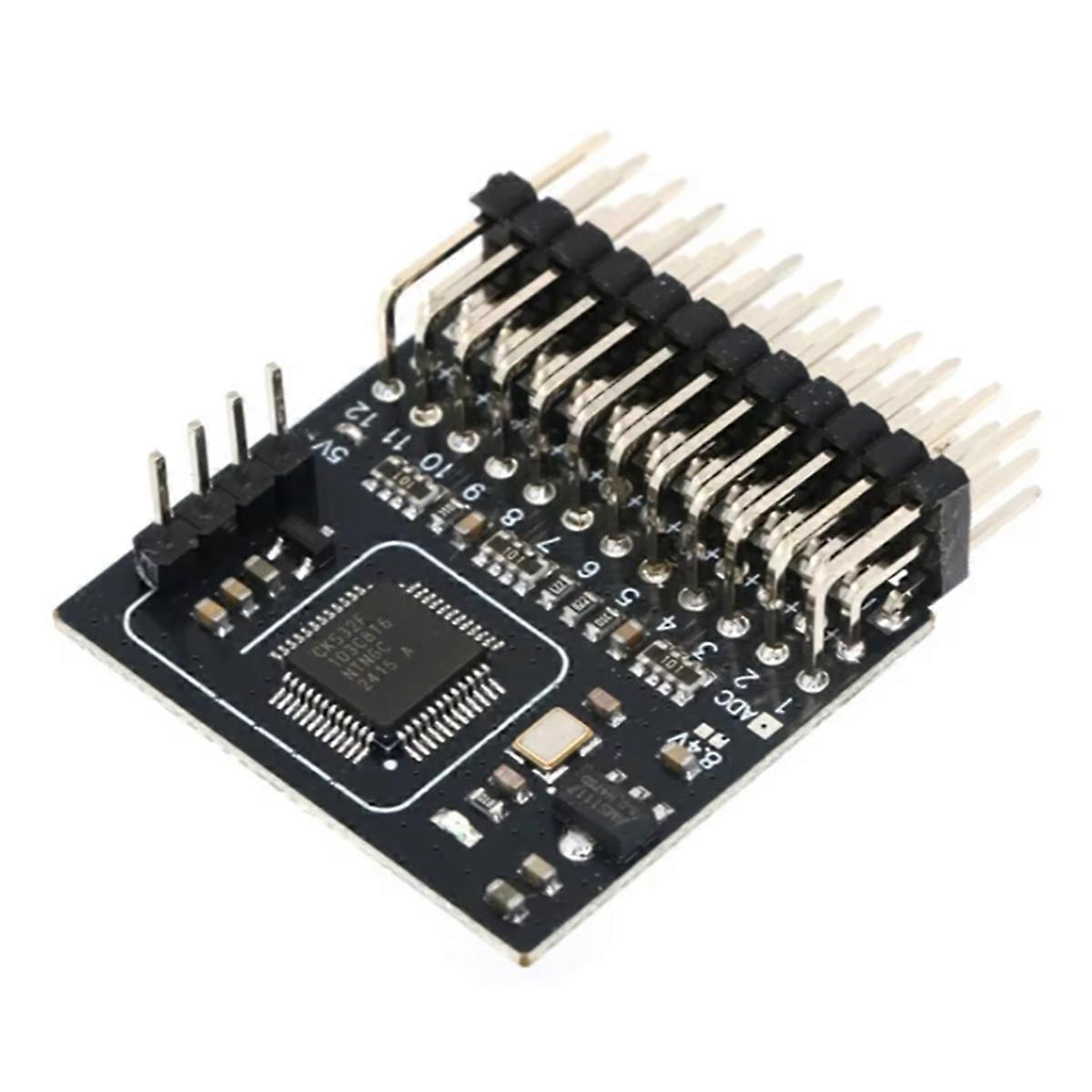 CRSF ELRS 2.4G 12CH PWM Receiver ExpressLRS RX 2400RX PWM/CRSF for RC FPV Drone Fixed Wing Car Boat