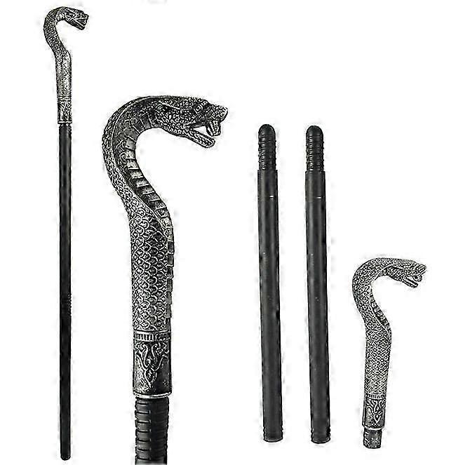 Cobra Pimp Cane,Egyptian Style Staff or Scepter for Emperor