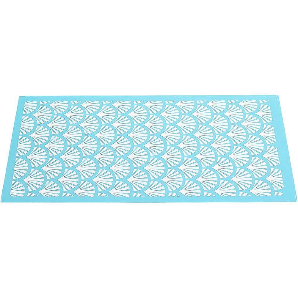 Clay Silk Screen Template Polymer Clay Diy Crafting Projects Assorted Color Durable Polyester Material for 1 Set