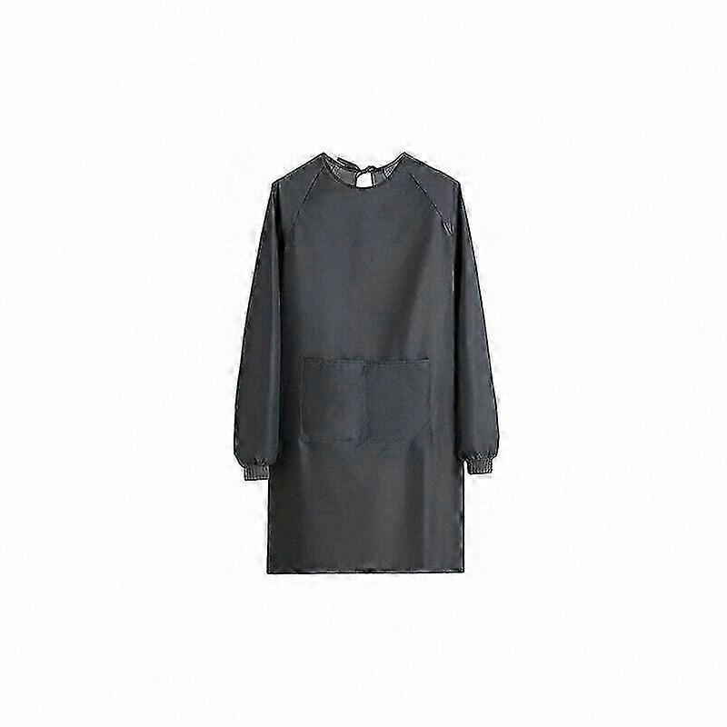 Sleeved Waterproof Apron for Dishwashing, Cafe, Lab, and Restaurant Tasks
